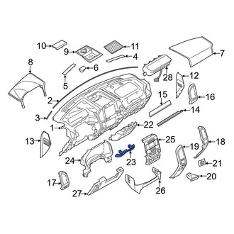 Ford OE - Right Instrument Panel Trim Panel