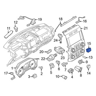 Ford OE - Left Inner Instrument Panel Cover