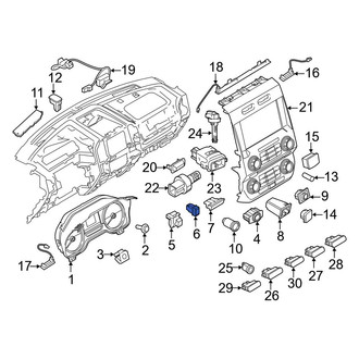 Ford OE - Pedal Height Adjustment Switch