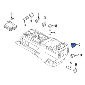 Ford OE - Rear 12 Volt Accessory Power Outlet