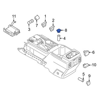 Ford OE - 12 Volt Accessory Power Outlet Cover
