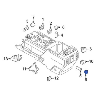 Ford OE - 12 Volt Accessory Power Outlet Cover