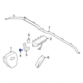 Ford OE - Radio Bezel Screw