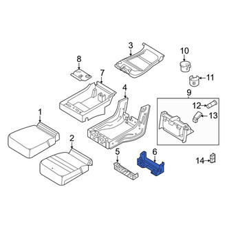 Ford OE - Front Console Bracket