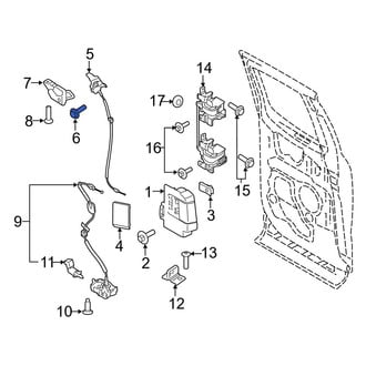 Ford OE - Brake Hydraulic Line Screw