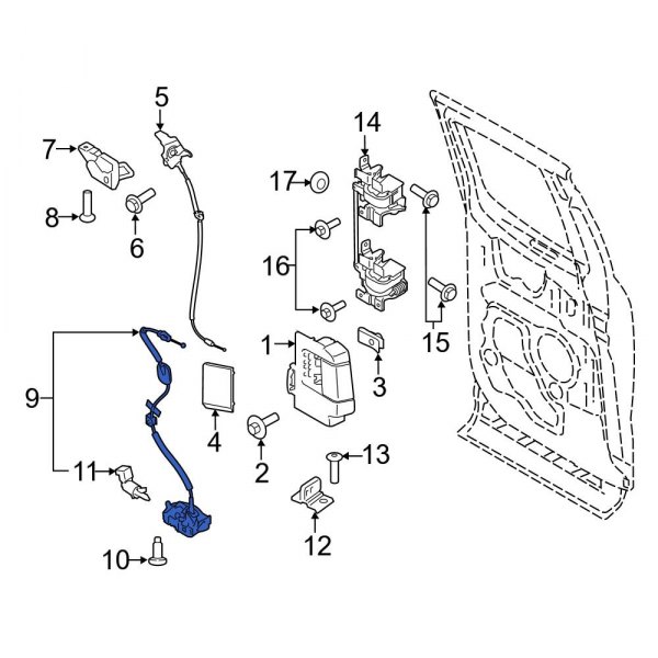 Door Latch Assembly