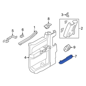 Ford OE - Rear Right Door Panel Handle Cover
