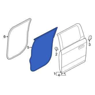 Ford OE - Rear Left Outer Door Seal