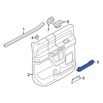 Ford OE - Rear Right Inner Door Panel Handle Cover