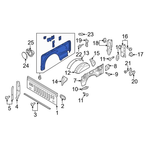 Truck Bed Panel