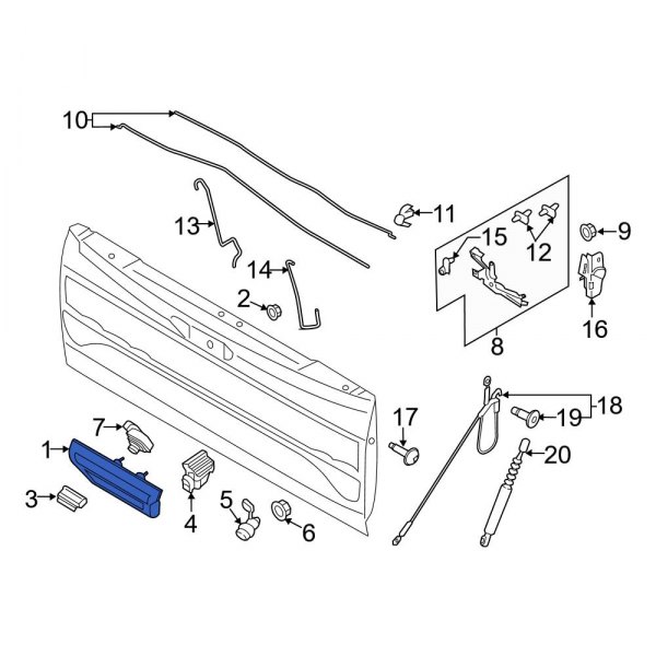 Tailgate Handle