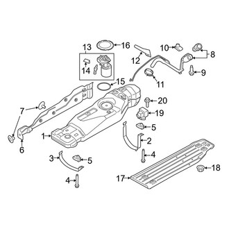 Ford OE - Fuel System Components (2.7L)