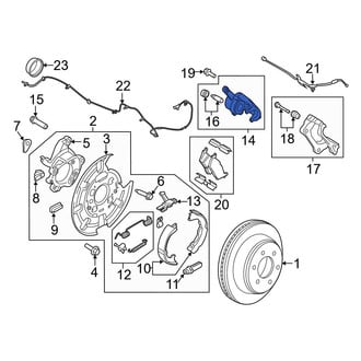 Ford OE - Rear Right Disc Brake Caliper
