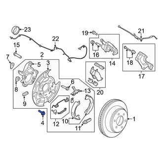 Ford OE - Brake Dust Shield Bolt