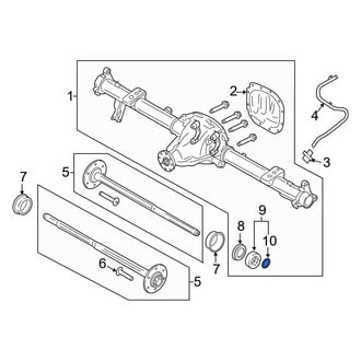 Ford OE - Rear CV Intermediate Shaft Seal