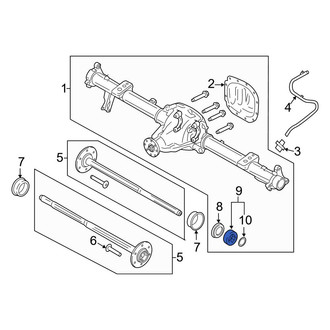 Ford OE - Rear Drive Axle Shaft Bearing