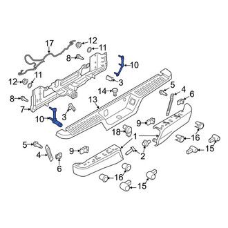 Ford OE - Trailer Hitch Bracket