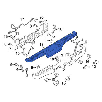 Ford OE - Rear Bumper Step Pad