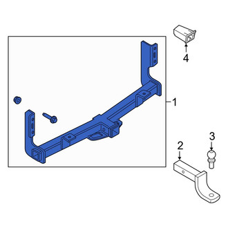 Ford OE - Rear Trailer Hitch
