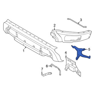Ford OE - Front Left Outer Bumper Face Bar Bracket