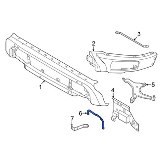 Ford OE - Front Left Inner Bumper Face Bar Bracket
