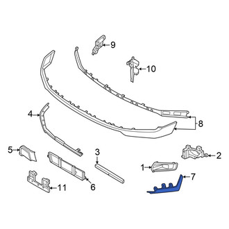 Ford OE - Front Right Spoiler