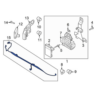 Ford OE - Rear Parking Aid System Wiring Harness