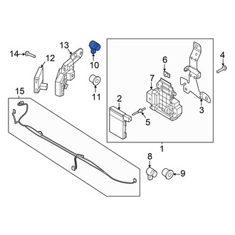 Ford OE - Front Right Inner Parking Aid Sensor Housing