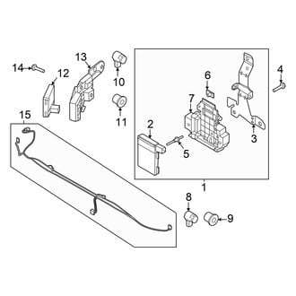 Ford OE - Front Bumper - Bumper & Components (Electrical Components)