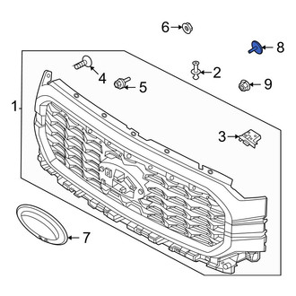 Ford OE - Grille Emblem Screw