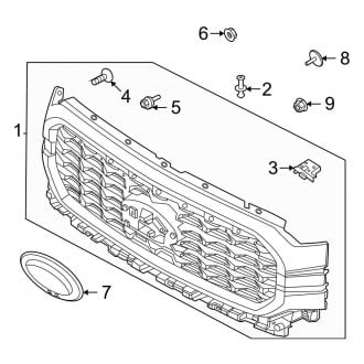 2022 Ford F-150 Oem Grilles - Billet, Mesh, Led 