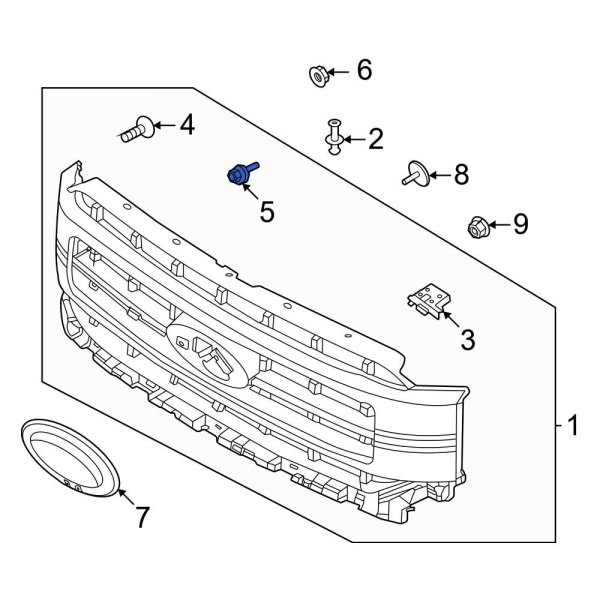 Grille Bolt