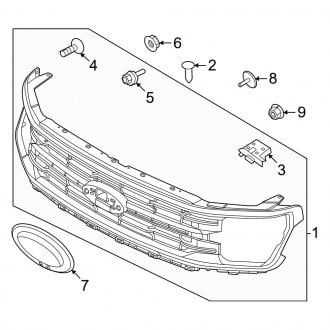 2025 Ford F-150 Custom Grilles - Billet, Mesh, LED, Chrome, Black