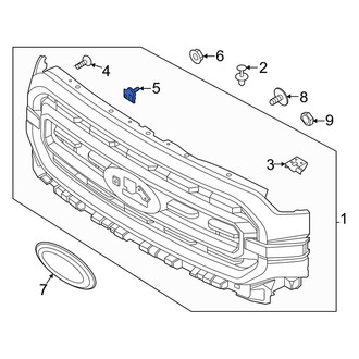Ford OE - Radiator Shutter Assembly Bolt