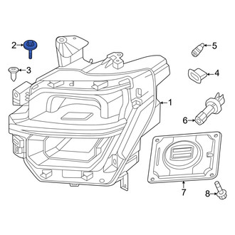 Ford OE - Headlight Mounting Screw
