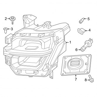2025 Ford F-150 Custom & Factory Headlights | CARiD