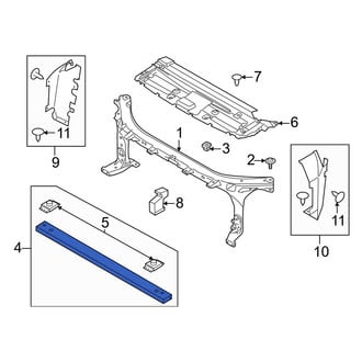 Ford OE - Front Radiator Support Tie Bar
