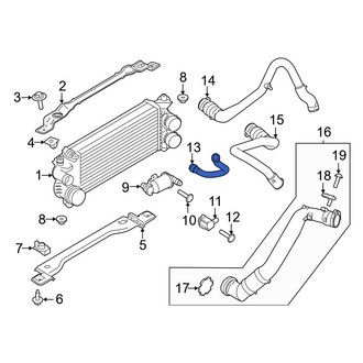 Ford OE - Intercooler Pipe
