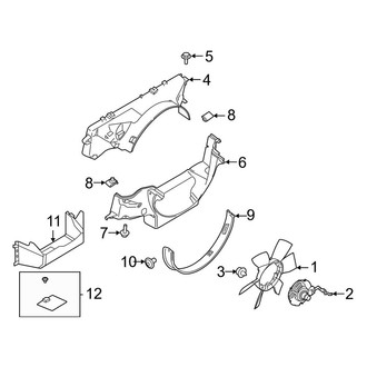 Ford OE - Cooling Fan (3.0L)