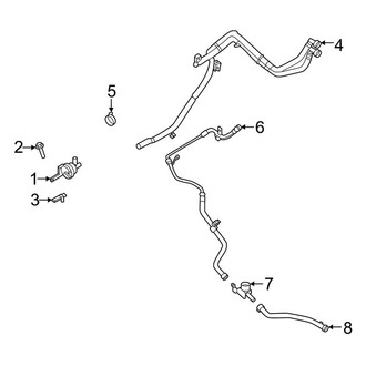 Ford OE - Cooling - Water Pump (Auxiliary), (3.0L)