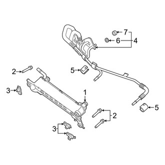 Ford OE - Cooling - Trans Oil Cooler (3.0L)