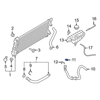Ford OE - Drive Motor Battery Pack Coolant Hose O-Ring