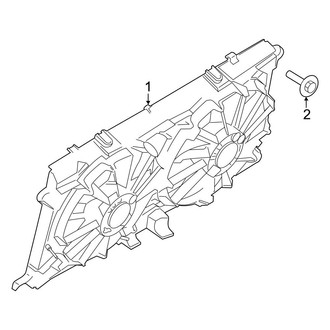 Ford OE - Cooling Fan (Powerboost), (King Ranch / Lariat / Platinum / XL / XLT FULL HYBRID EV-GAS (FHEV))