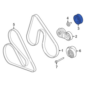 Ford OE - Accessory Drive Belt Idler Pulley