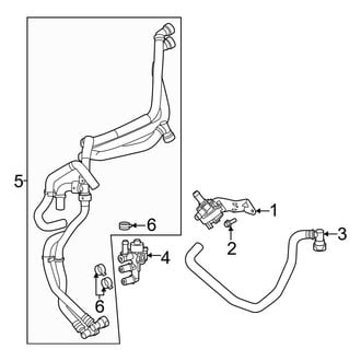 Ford OE - Cooling - Water Pump (Auxiliary), (5.0L)