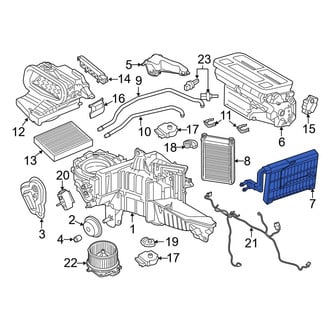 Ford OE - A/C Evaporator Core
