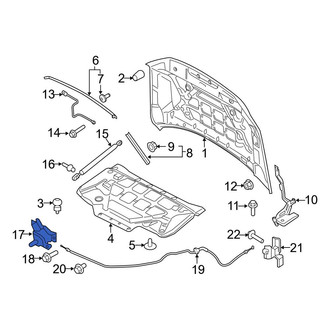 Ford OE - Front Hood Latch