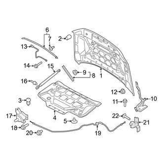 Ford OE - Hood & Components