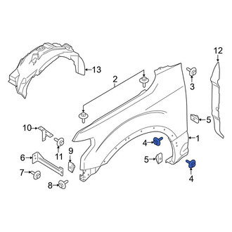Ford OE - Lower Fender Support Bolt