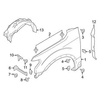 Ford OE - Fender & Components